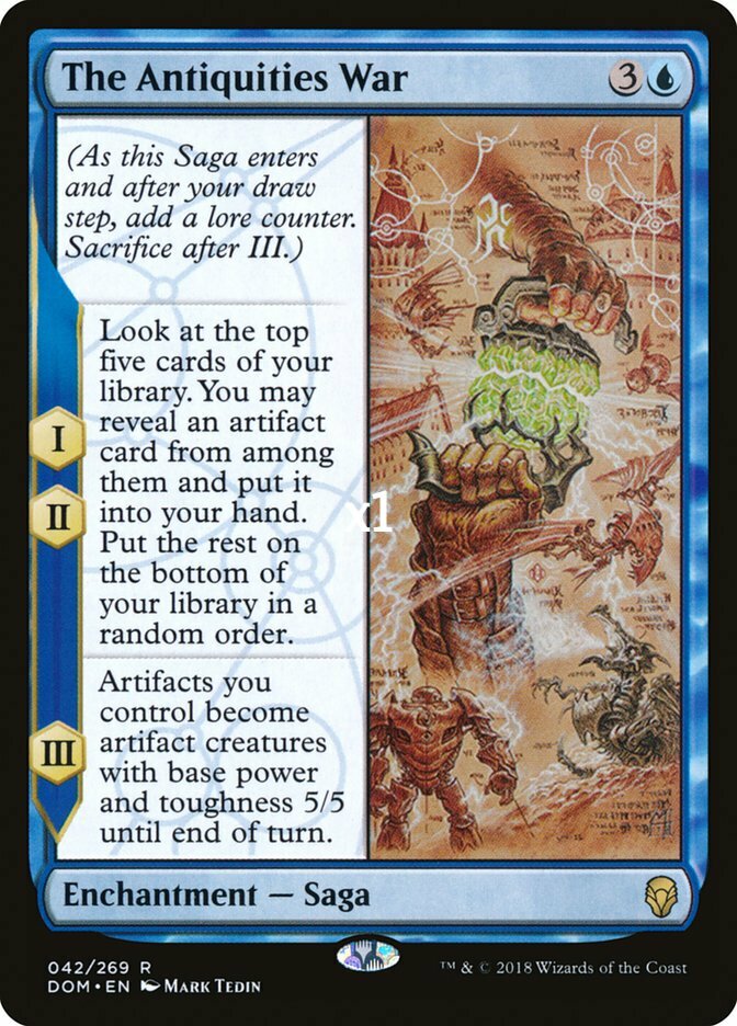 MTG Dominaria DOM The Antiquities War MINT