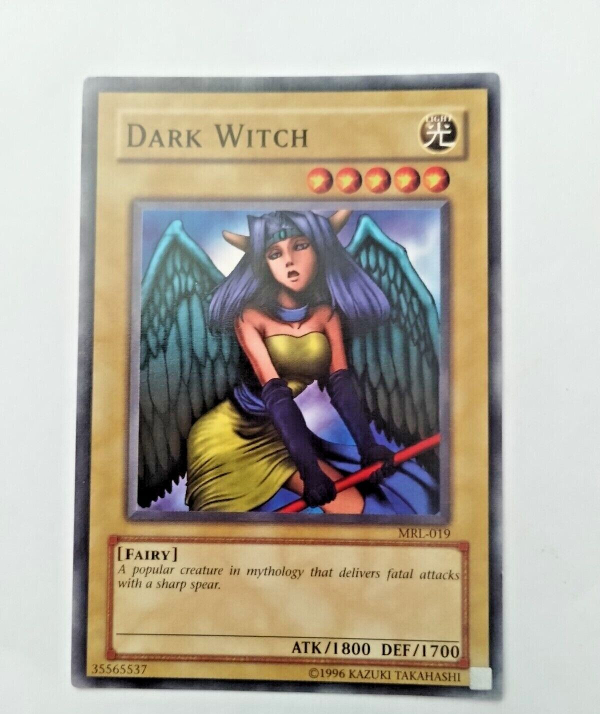 Yu-Gi-Oh! Dark Witch Magic Ruler MRL-019 Unlimited Common – Uncirculated