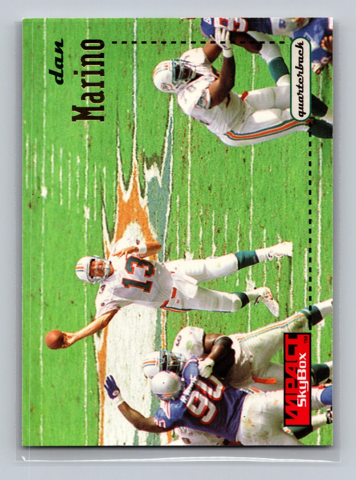Dan Marino 75 Skybox Impact NM Sports Card