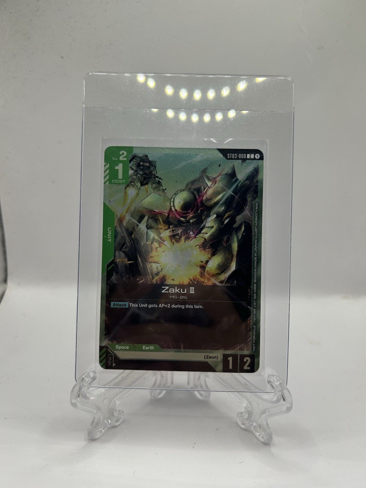 Zaku II (Championship Participation Pack 01) – Gundam Promotional Cards (GCG-PR)