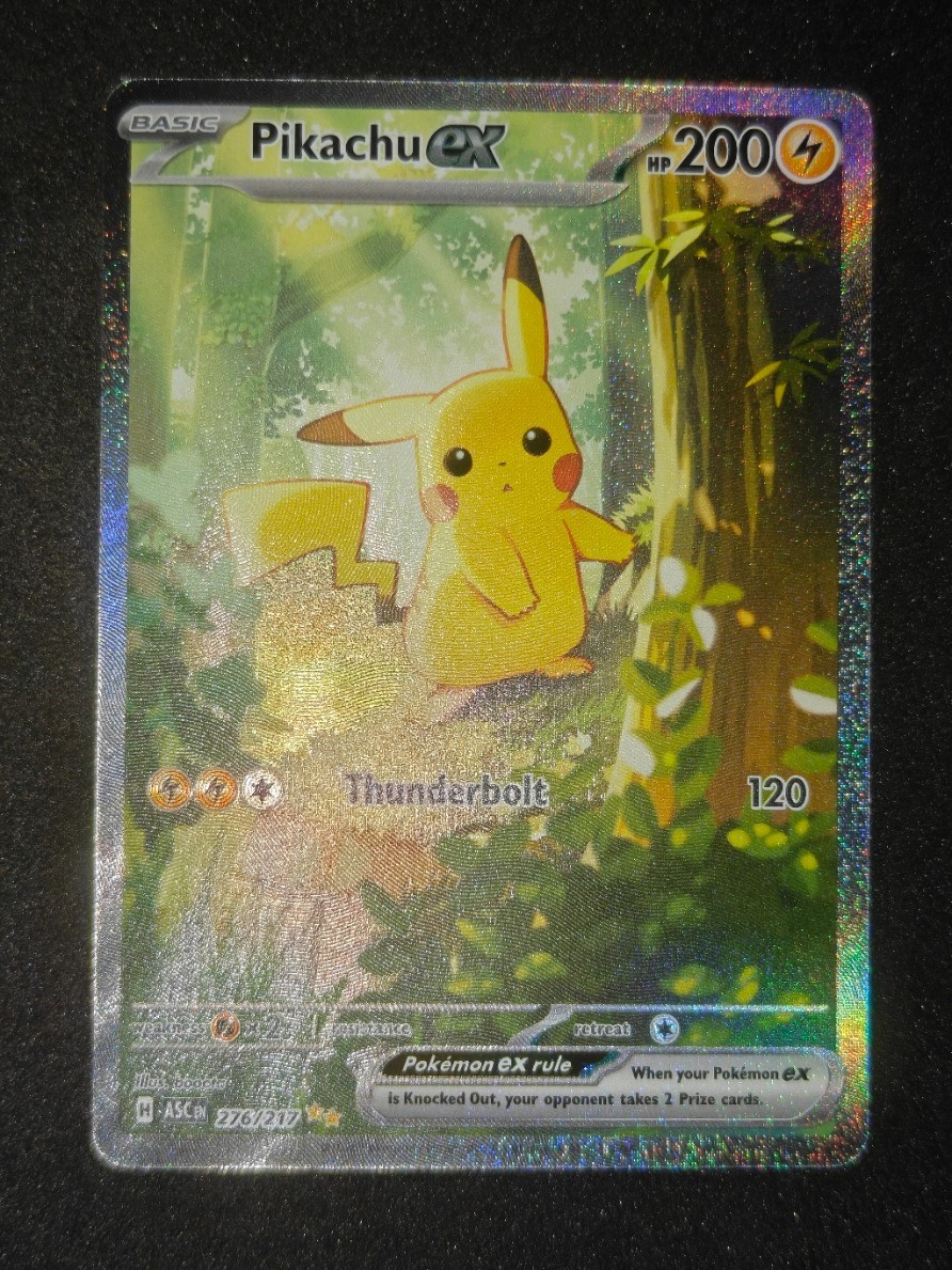 Pikachu ex 276/217 Ascended Heroes LP Treekachu Pokemon Card ASC EN