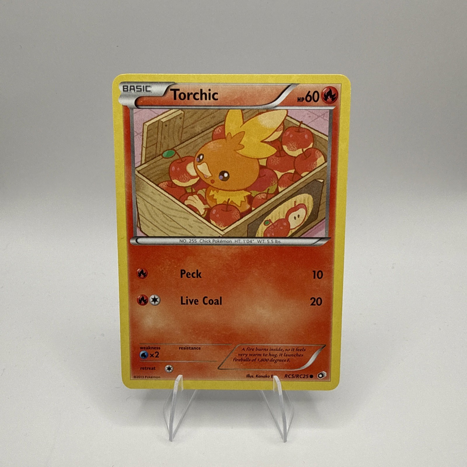 Torchic RC5/RC25 Legendary Treasures: Radiant Collection Holo