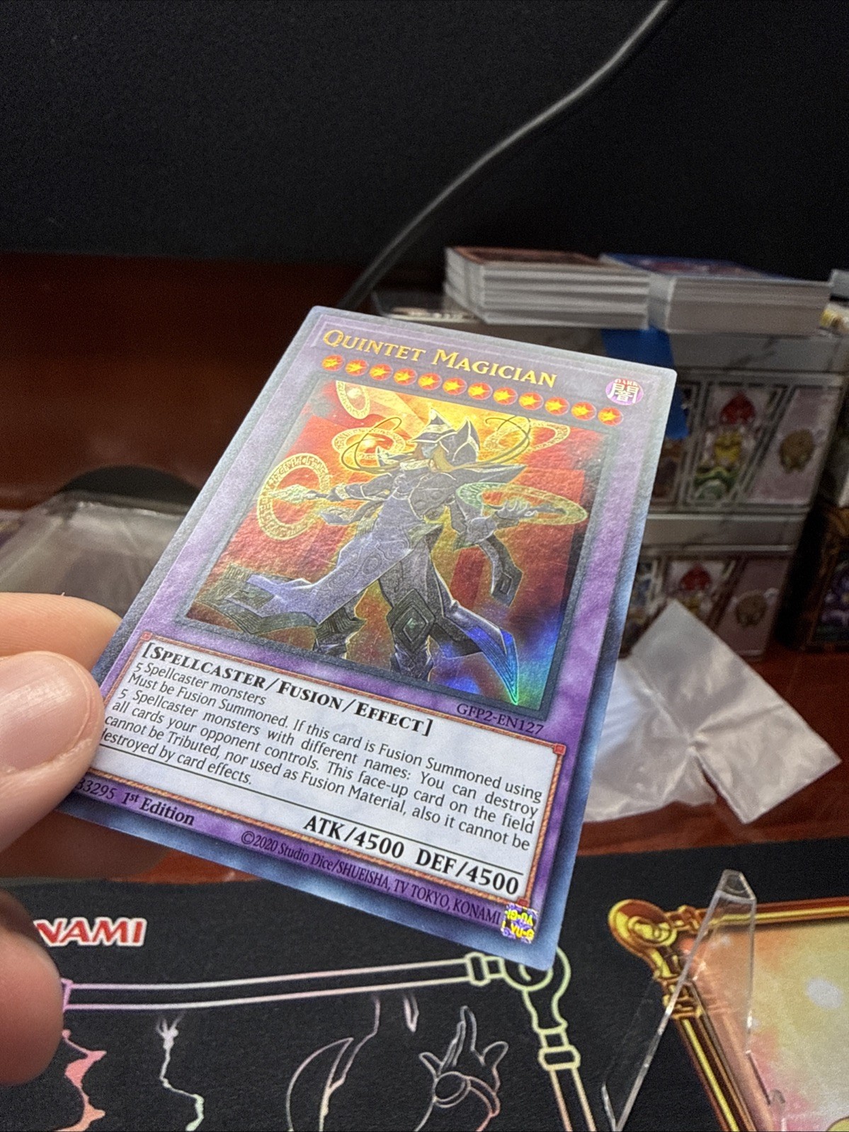 Quintet Magician GFP2-EN127 1st Edition Ultra Rare NM