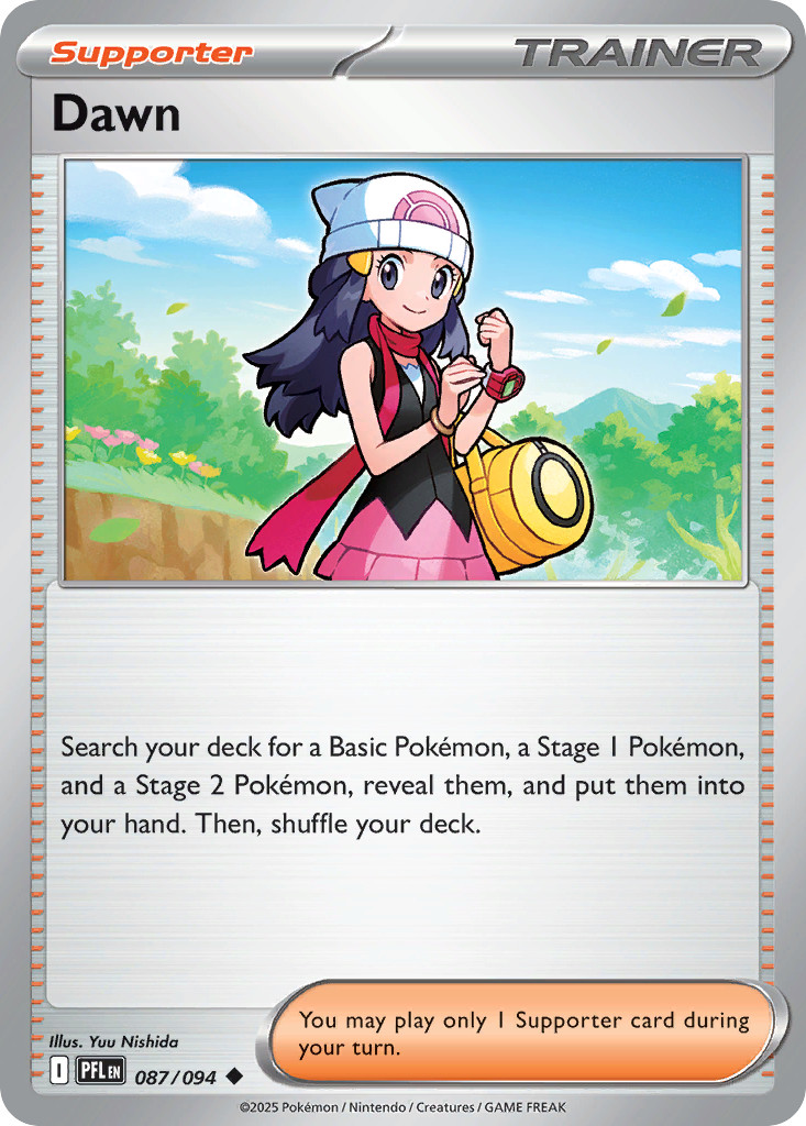 Dawn 087/094 Phantasmal Flames Uncommon Near Mint Pokemon