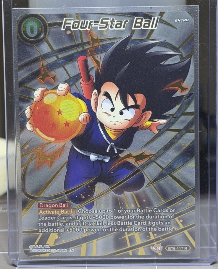Four-Star Ball BT6-117 R – Gold Foil – 2021 Special Anni