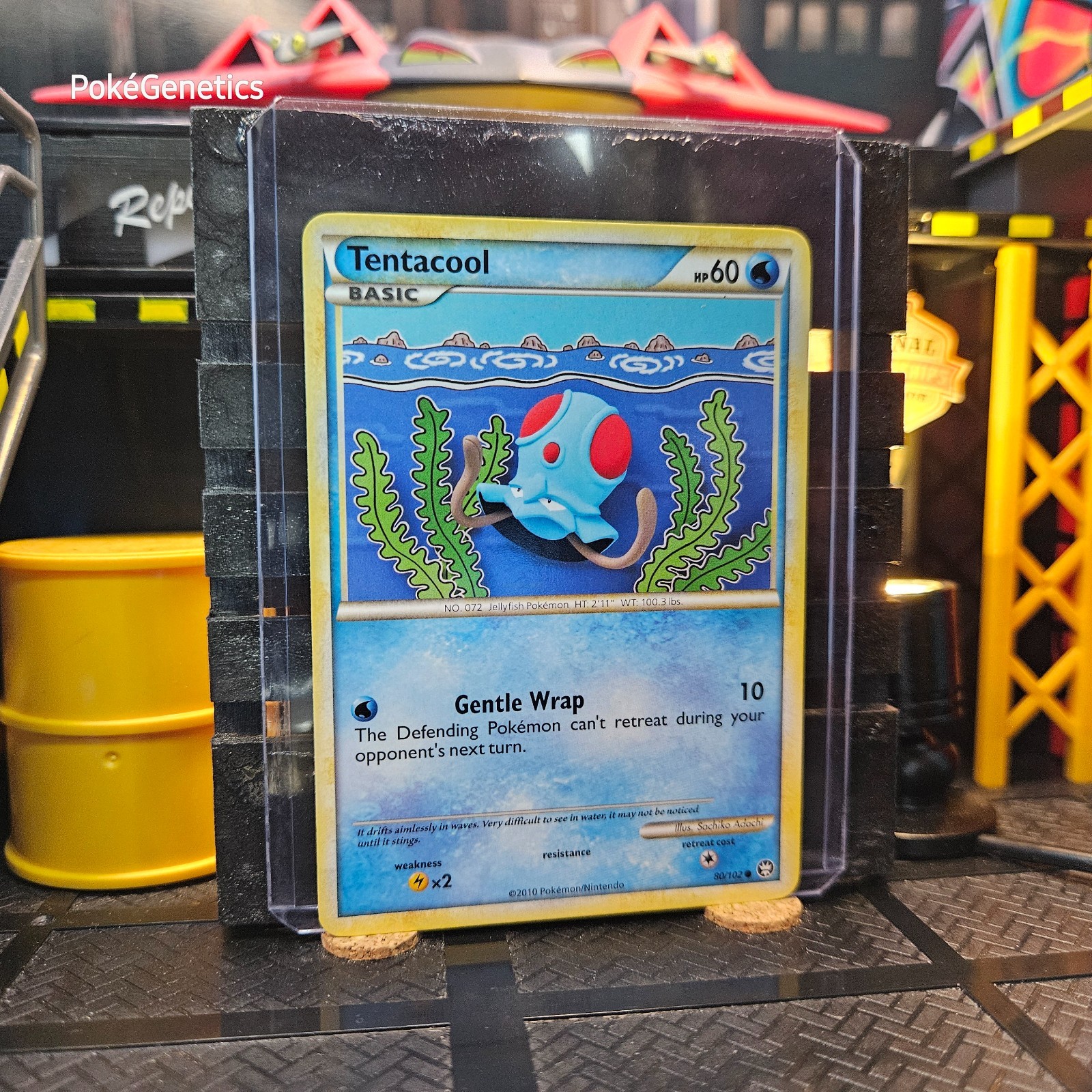 Tentacool Triumphant Pokémon TCG 80/102 HeartGold & SoulSilver Common