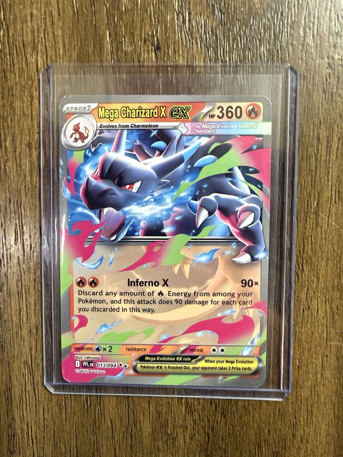 Pokemon TCG Mega Charizard X EX 013/094 Ultra Rare English