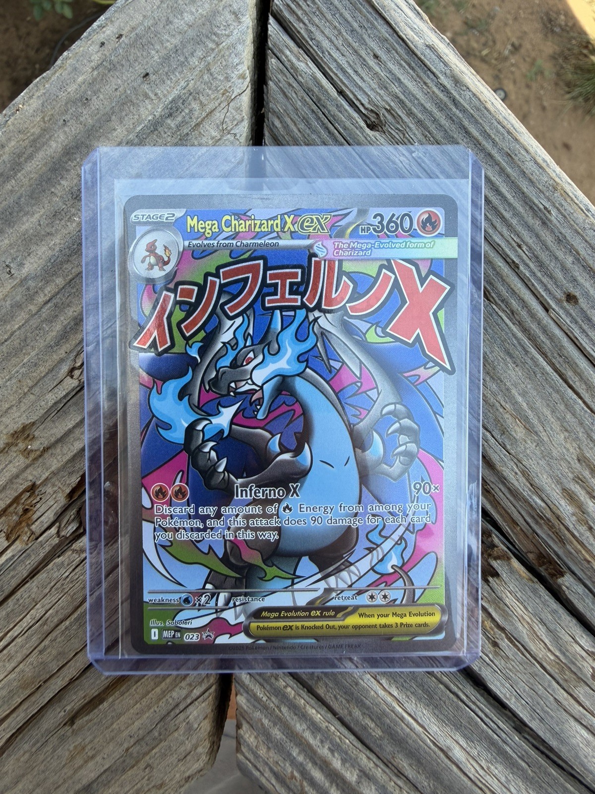 Pokemon Mega Charizard X ex 023 Mega Evolution Promos Promo Near Mint