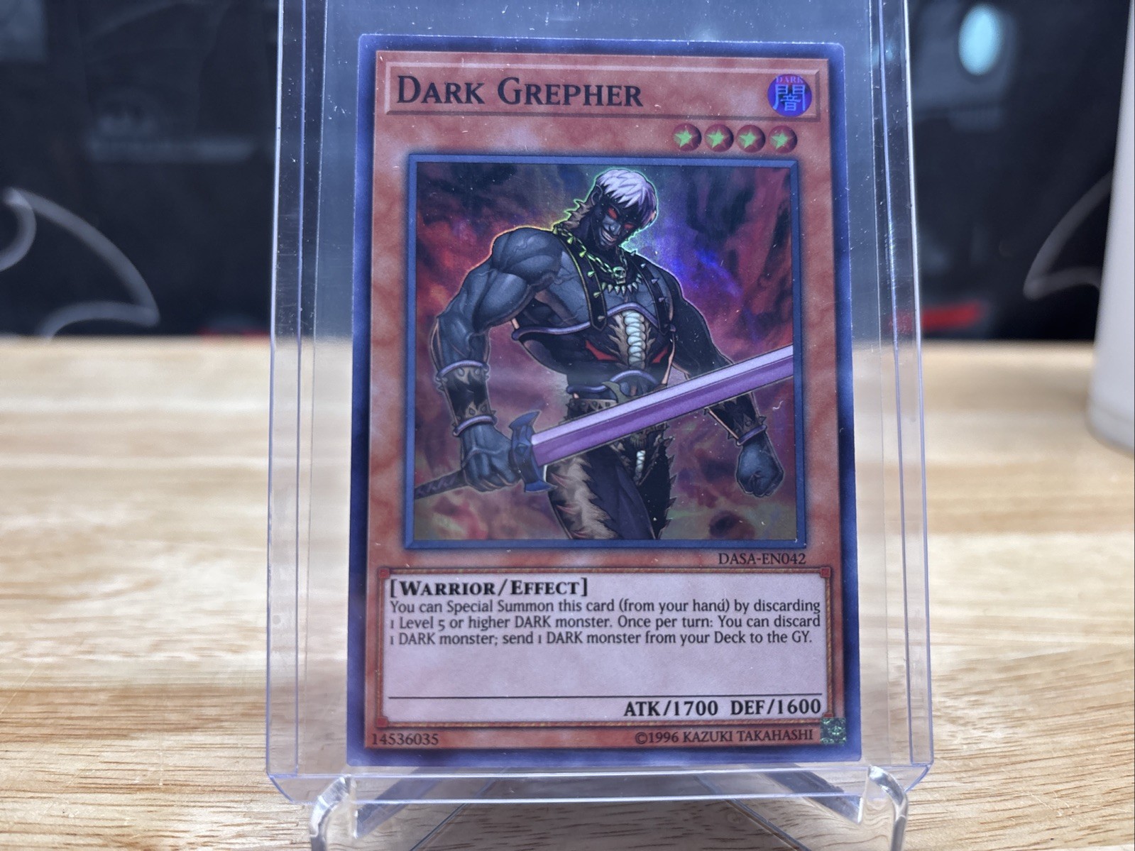 Dark Grepher DASA-EN042 Dark Saviors Super Rare LP-EX