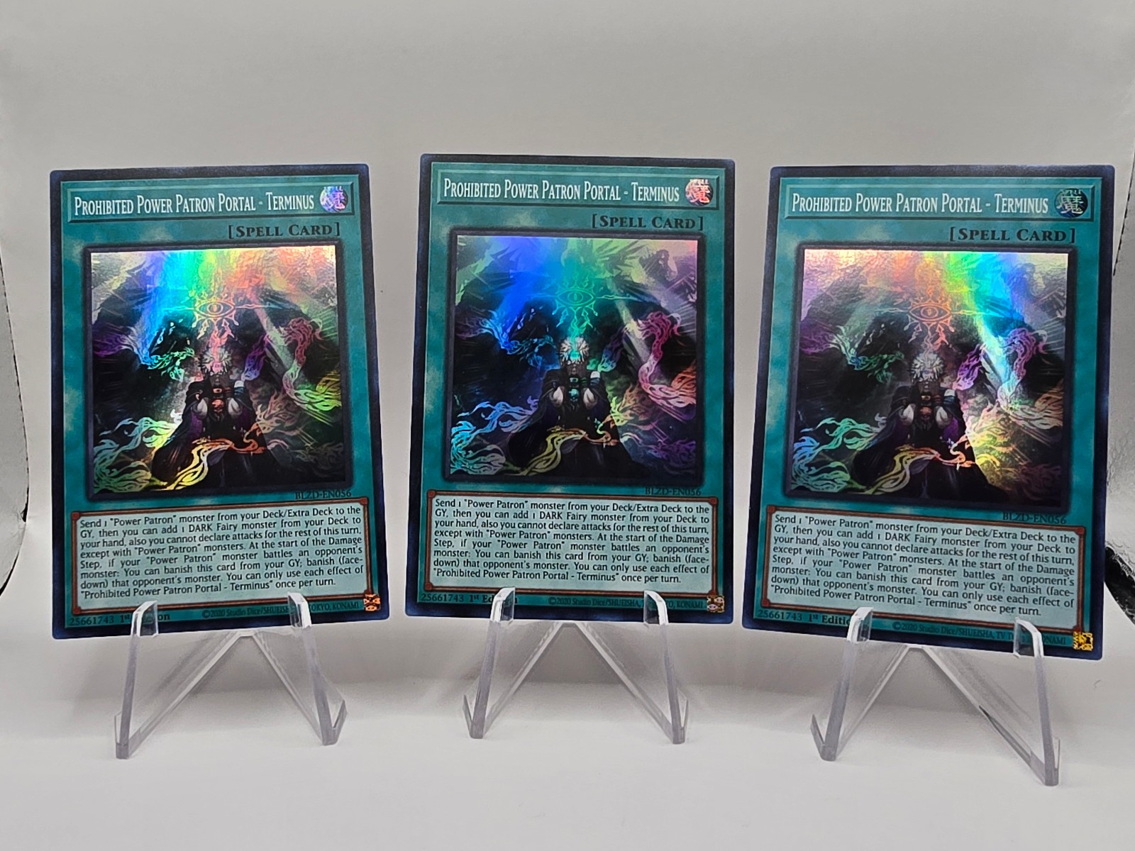 3X Prohibited Power Patron Portal – Terminus | BLZD-EN056 | Blazing Dominion