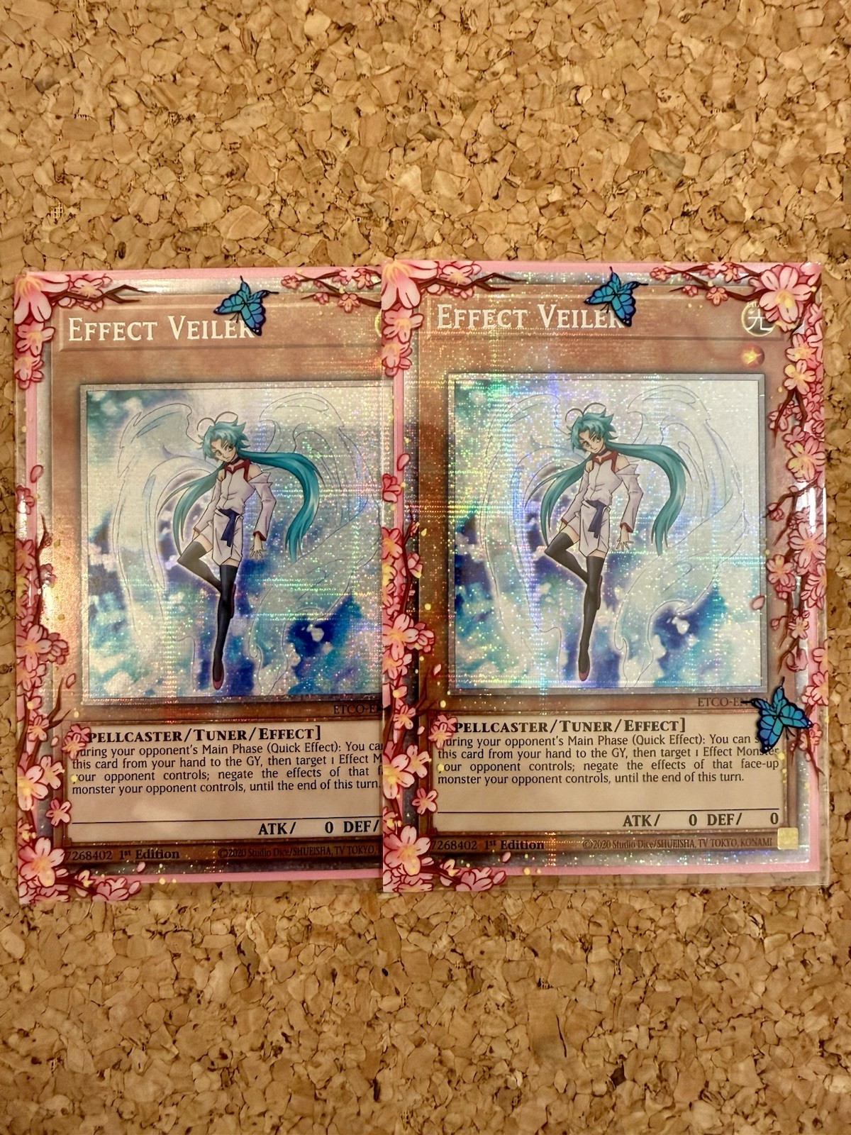 Effect Veiler (Starlight Rare) ETCO-EN100 Eternity Code 1st Edition NM