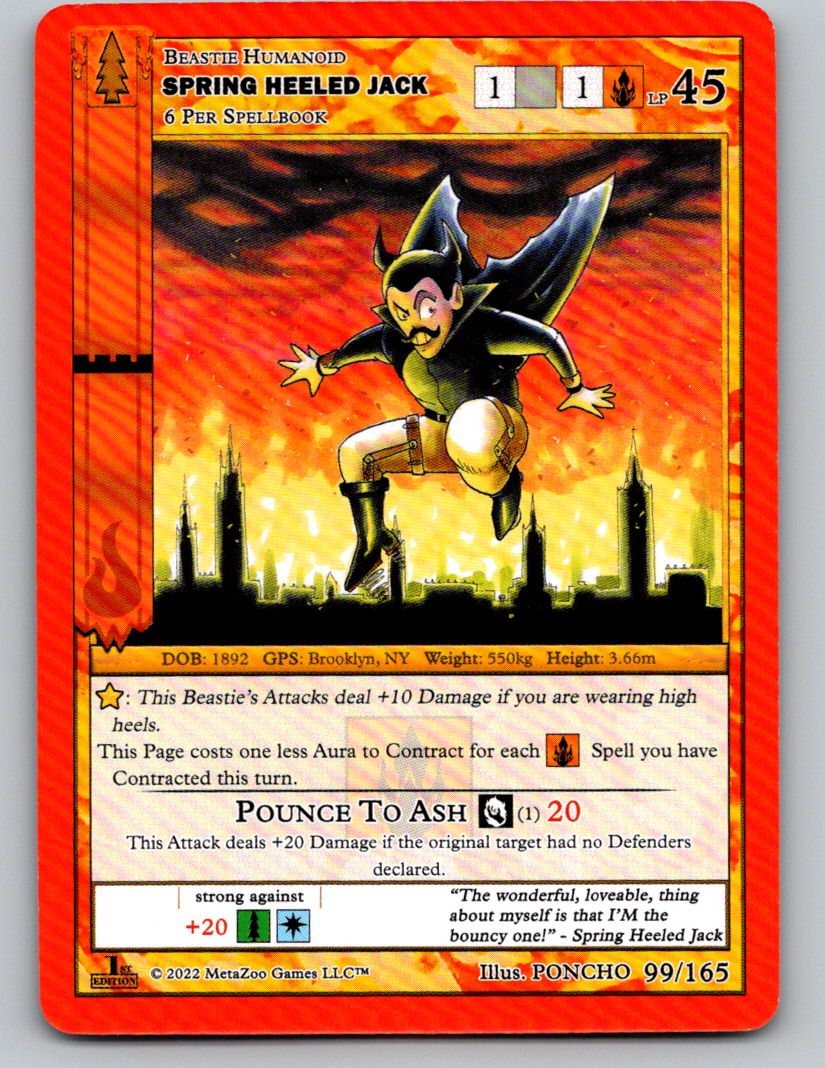 Spring Heeled Jack Bronze Wilderness: First Edition 99/165 NM