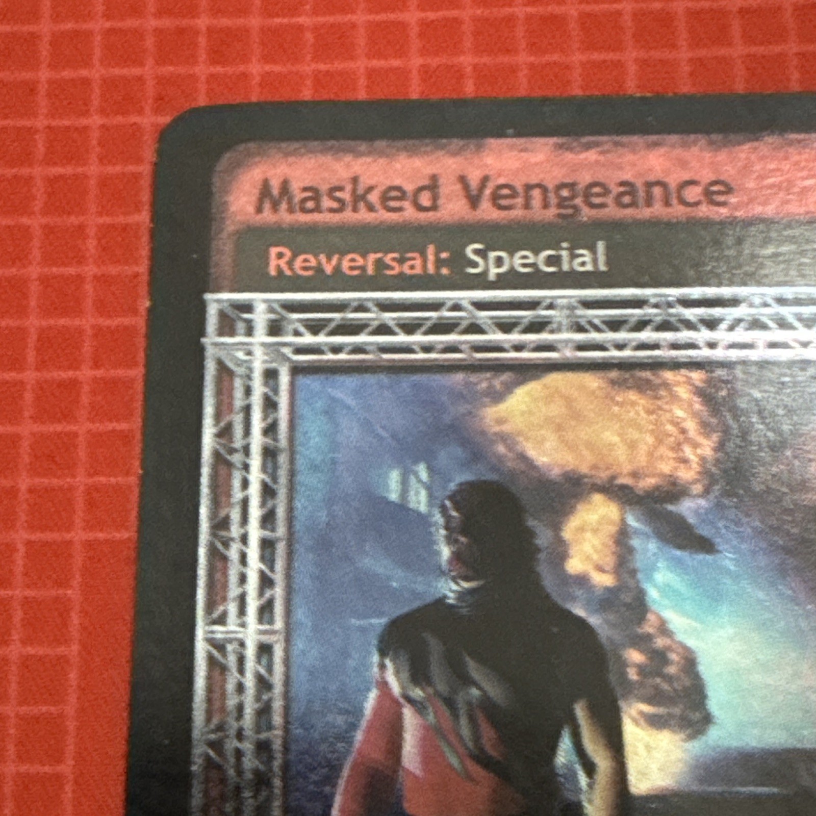 WWE Raw Deal CCG Masked Vengeance Kane Survivor Series 149/150 Unique F6 ENG