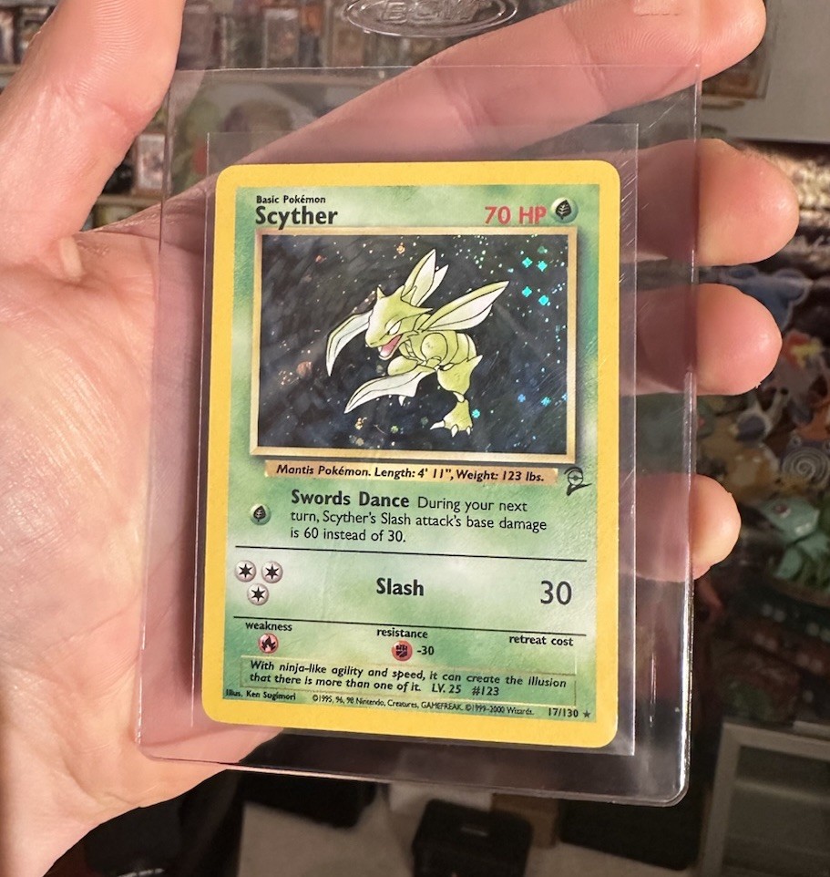 Scyther 017/130 Base Set 2 Holo