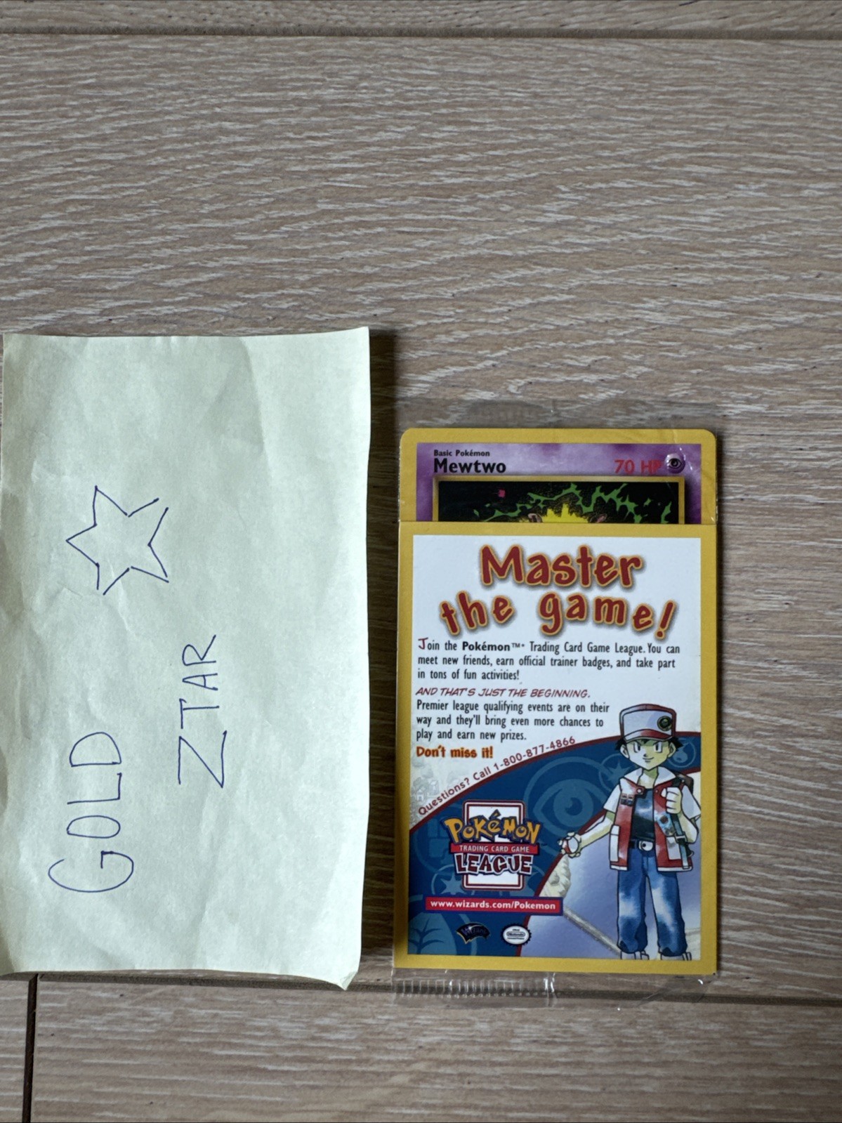 Mewtwo Pokemon Black Star Promo #14 WOTC 2000 Released Factory Sealed Mint!