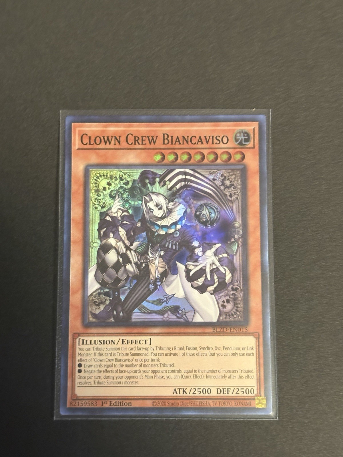 Clown Crew Biancaviso BLZD-EN015 Blazing Dominion 1st Edition