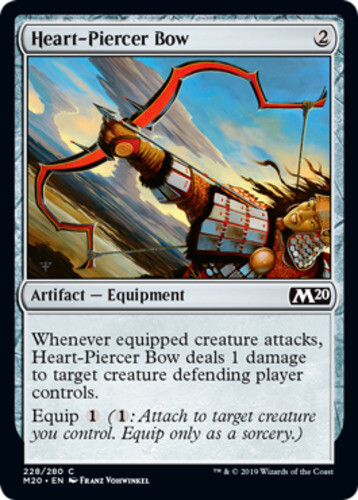 Heart-Piercer Bow – Foil x1 – Magic Core Set 2020 – NM-Mint, English – Magic Cor
