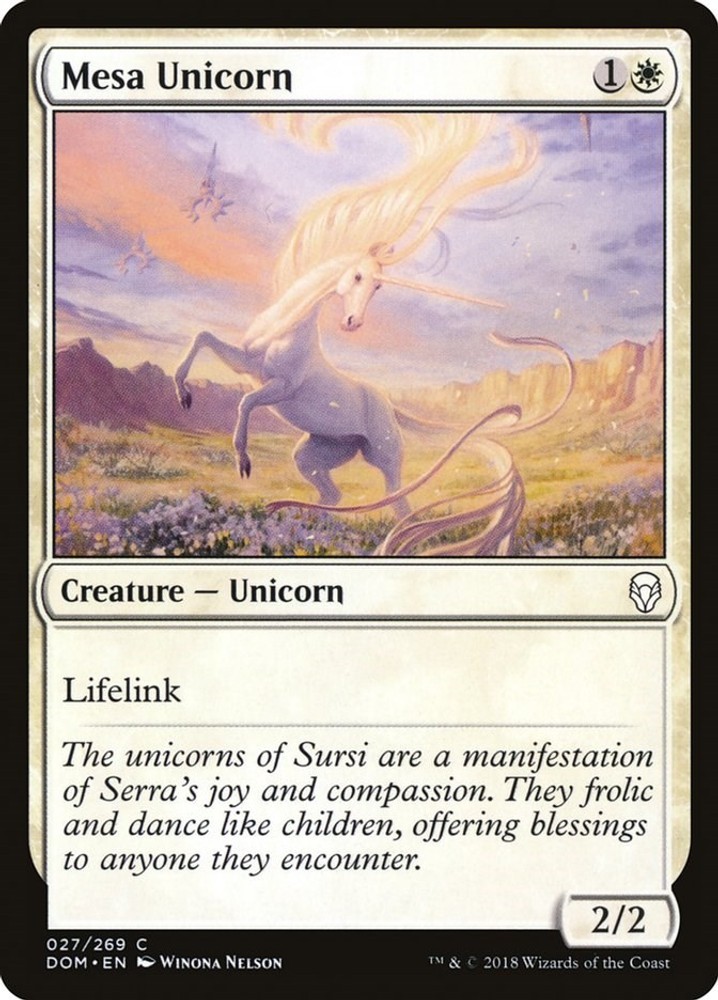 NM – Mesa Unicorn [DOM – 27] Dominaria