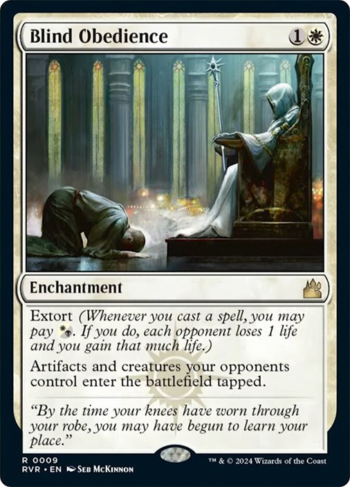 MTG Blind Obedience – Ravnica Remastered #009