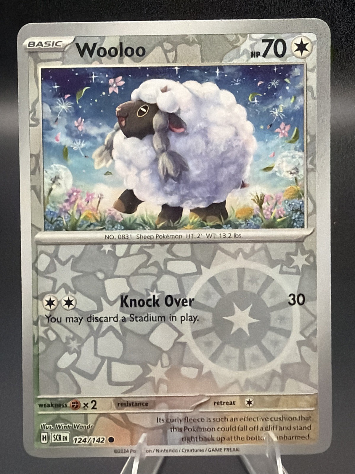 Wooloo 124/142 Sv07: Stellar Crown Reverse Holo