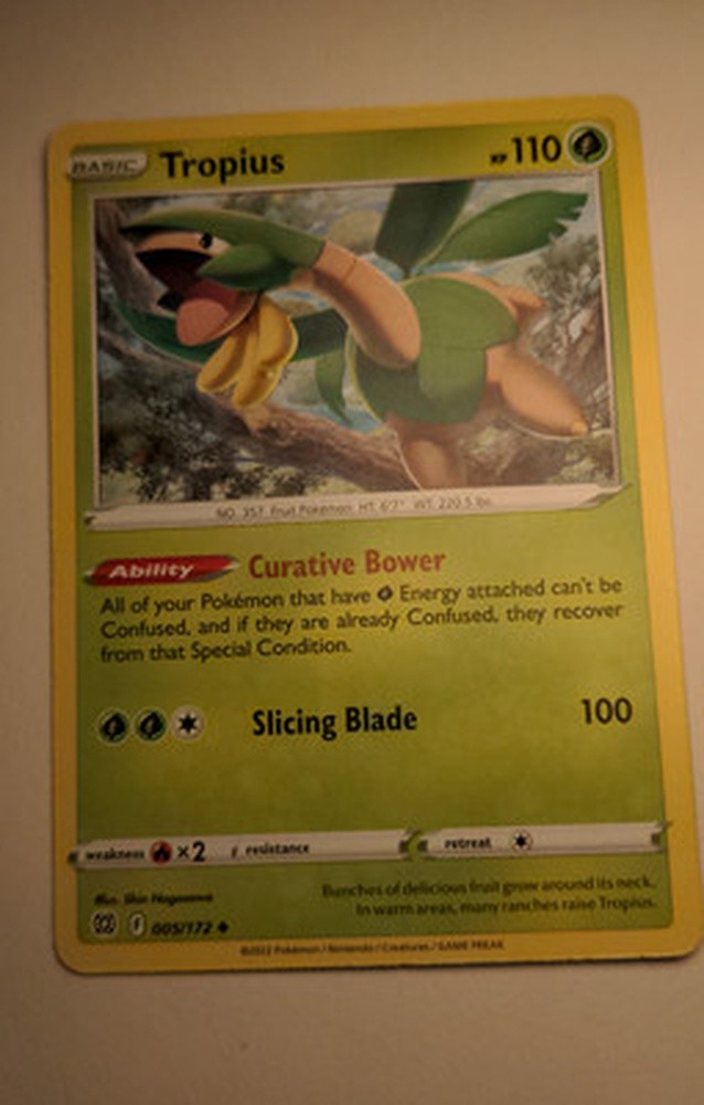 Tropius 005/172 – Pokemon Brilliant Stars • normal • uncommon • NM