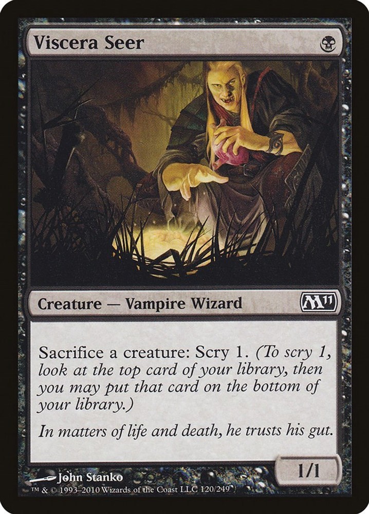 Viscera Seer (120) ( LP) Magic 2011 (M11) MTG M11