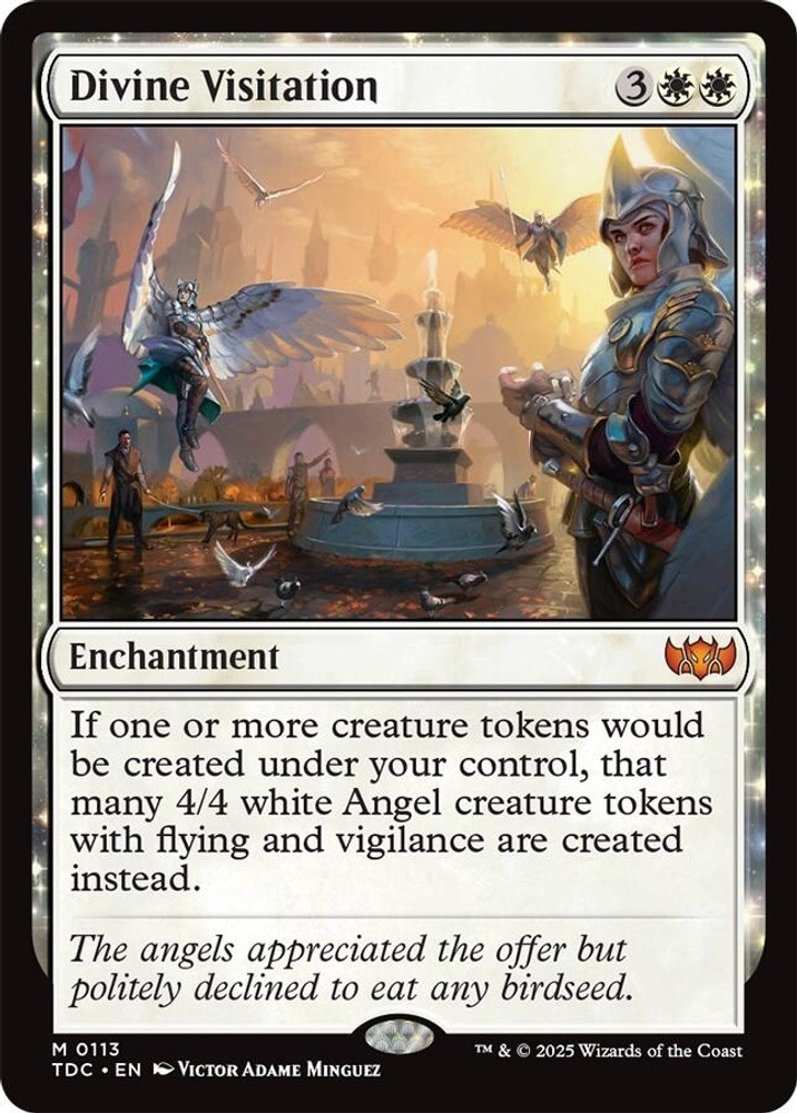 Divine Visitation – 113 – NM – Commander: Tarkir: Dragonstorm