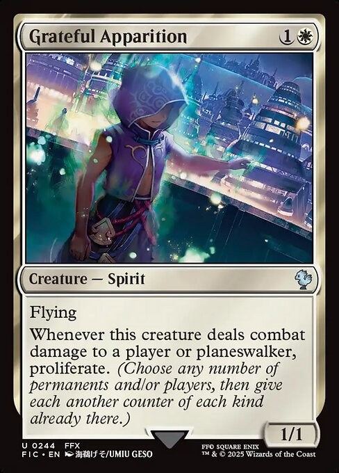 Grateful Apparition 244 U Normal FIC MTG NM