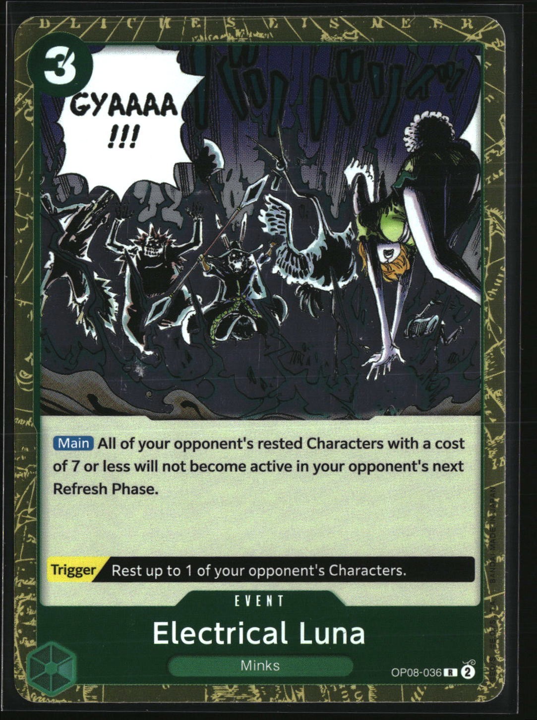Two Legends #OP08-036 Electrical Luna