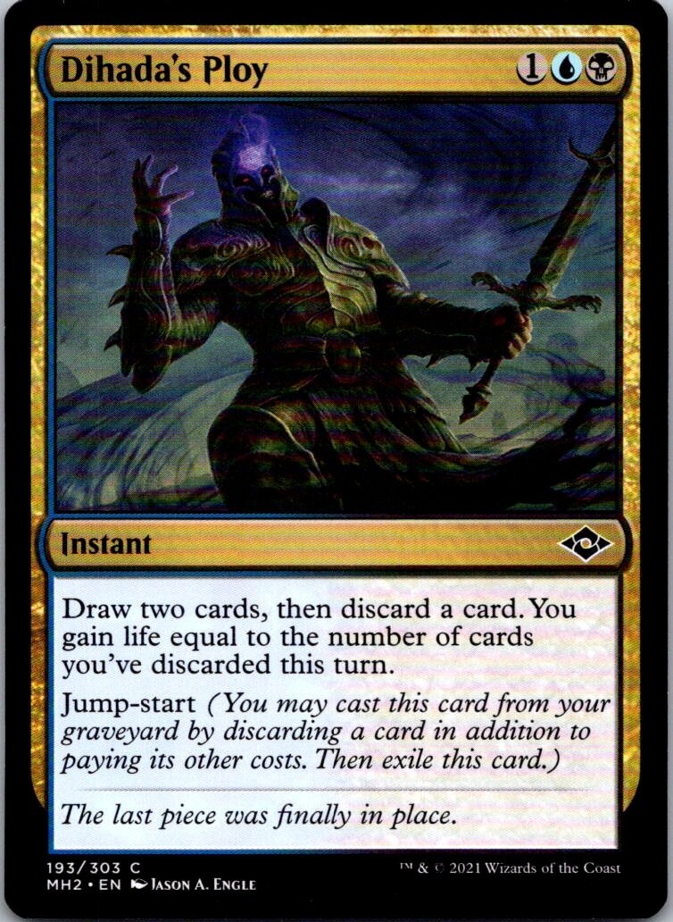 Magic the Gathering Dihada’s Ploy Modern Horizons 2 MTG Free Shipping!