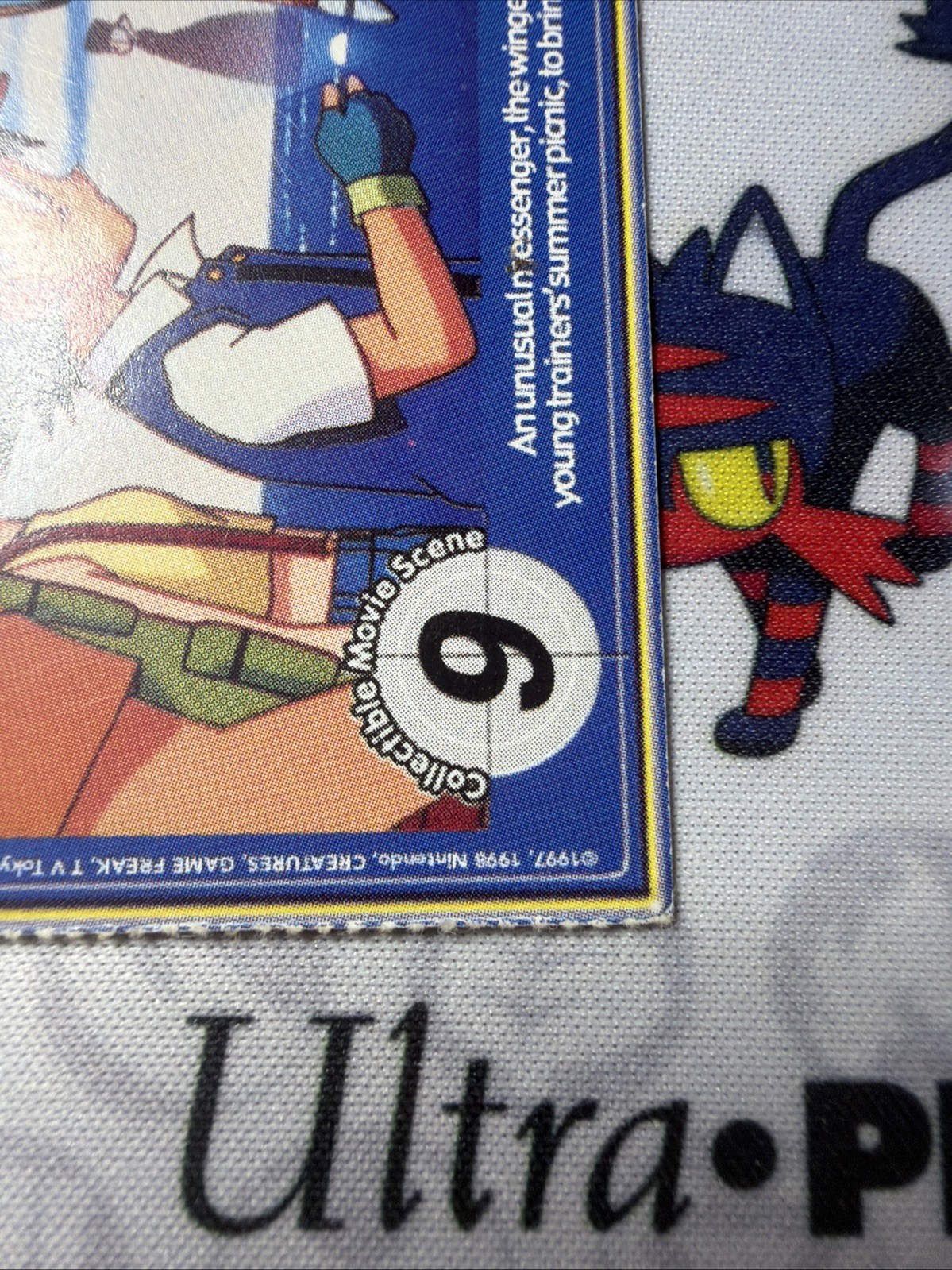 Magmar #126 – 1999 PokeTrivia Pokemon Mewtwo Strikes Back Burger King Card HP