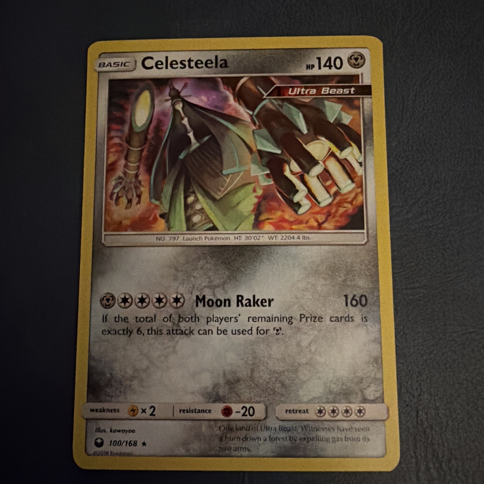Celesteela Holo Rare SM – Celestial Storm 100/168 NM