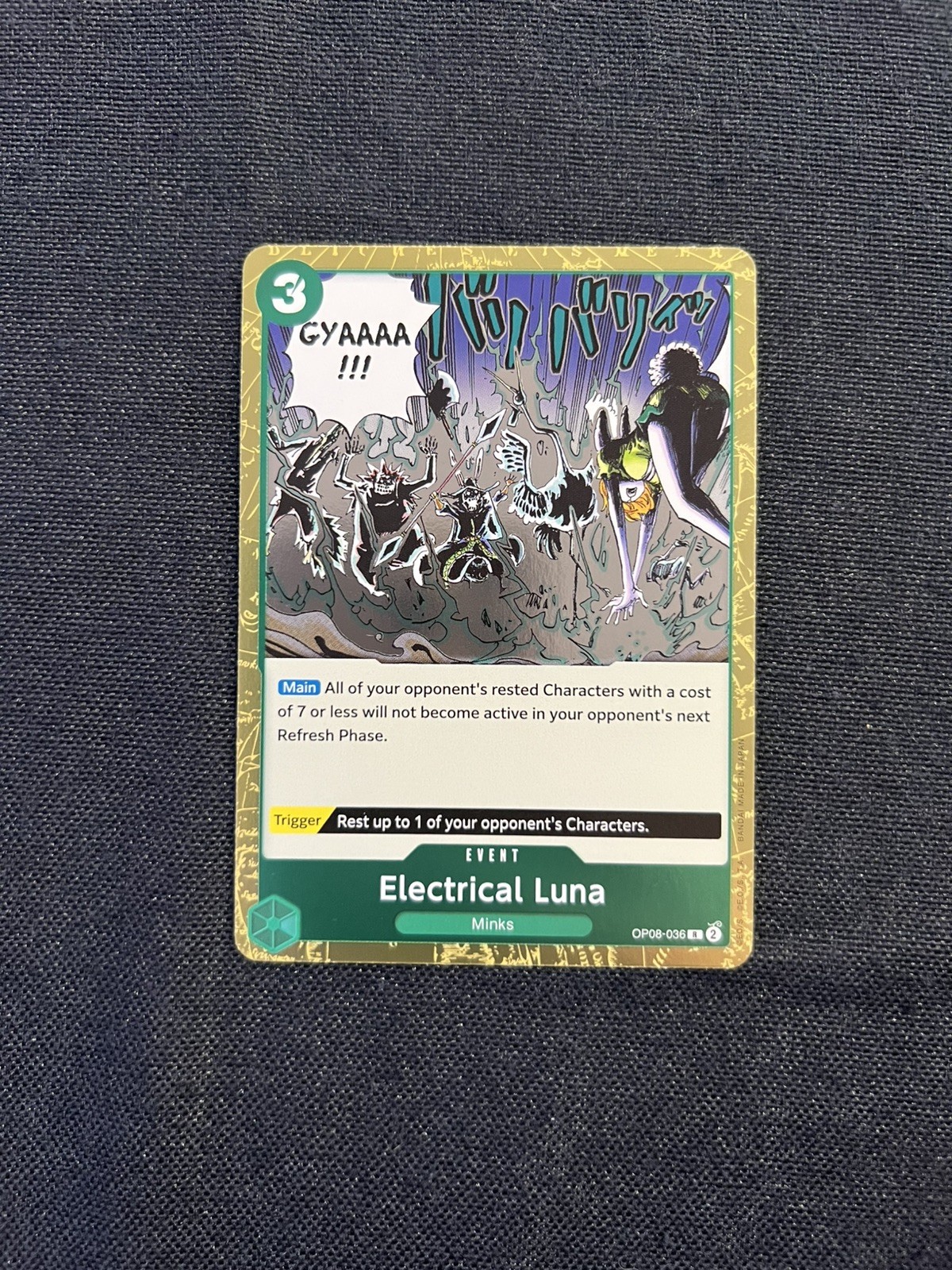 One Piece – Electrical Luna – Two Legends OP08-036 – NM
