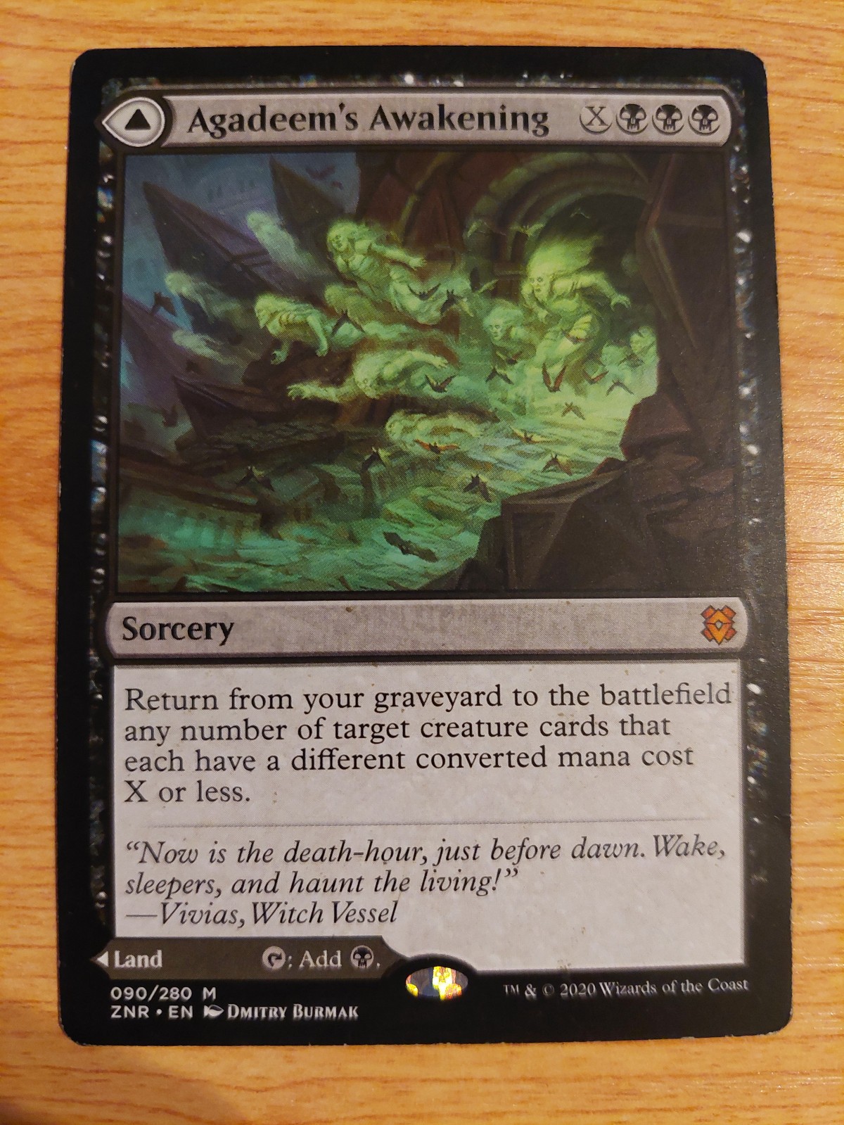 Agadeem’s Awakening – 090/280 (Zendikar Rising) – Lightly Played LP – Mythic