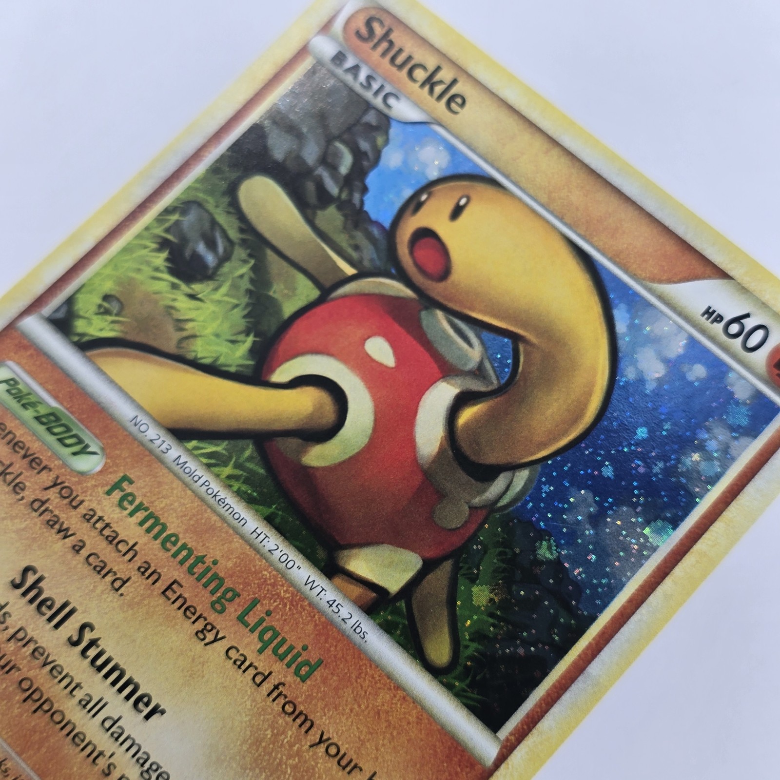 Shuckle HGSS15 HGSS Promo Holo Basic Pokemon TCG Card HP 60 English