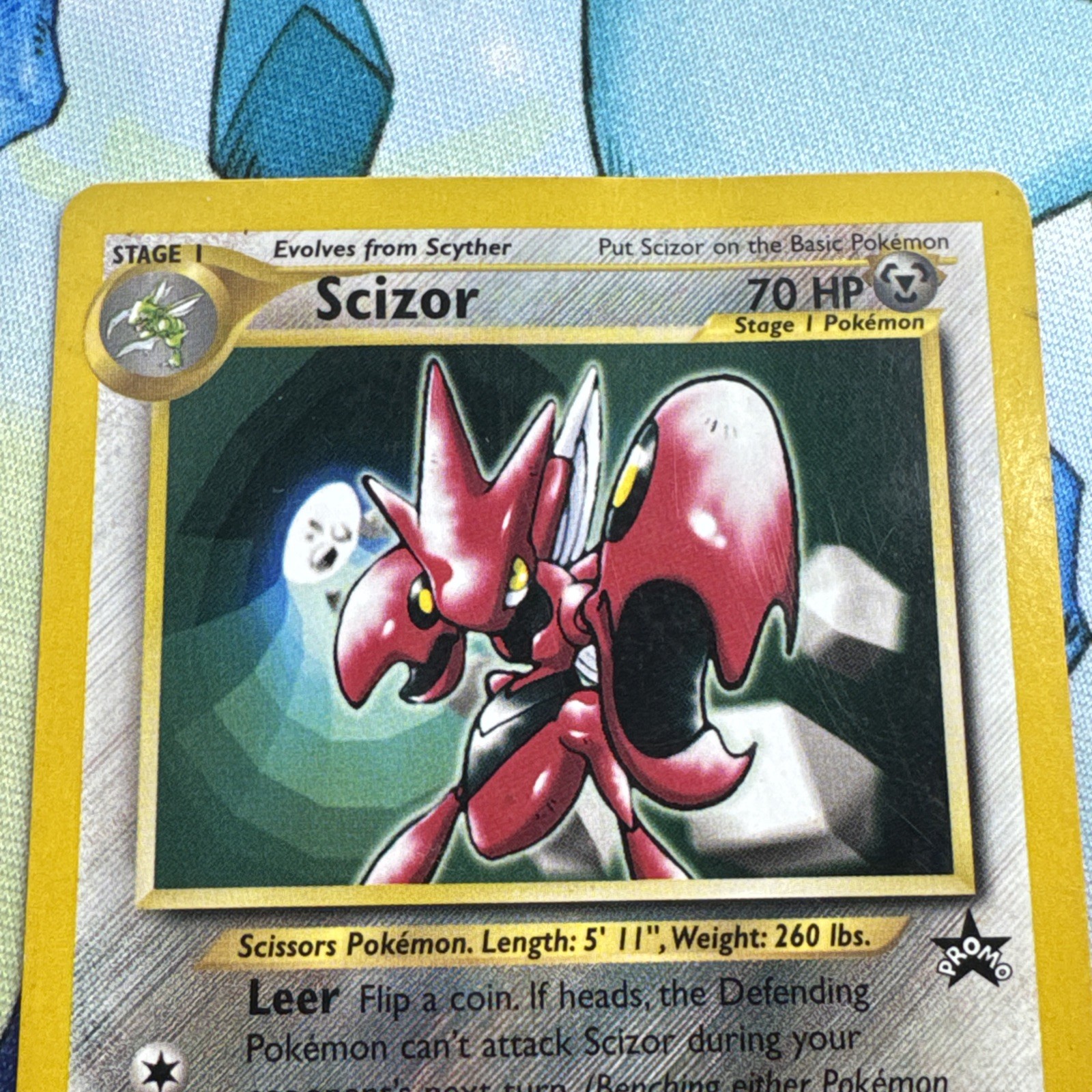 Pokemon Card – Scizor 33 WoTC Black Star Promo