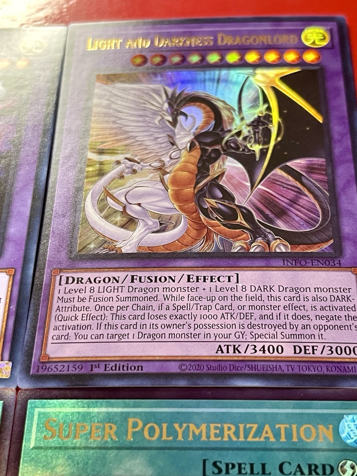 3x Super Polymerization + Borreload Furious Dragon + Dragonlord + Khaos |YuGiOh!