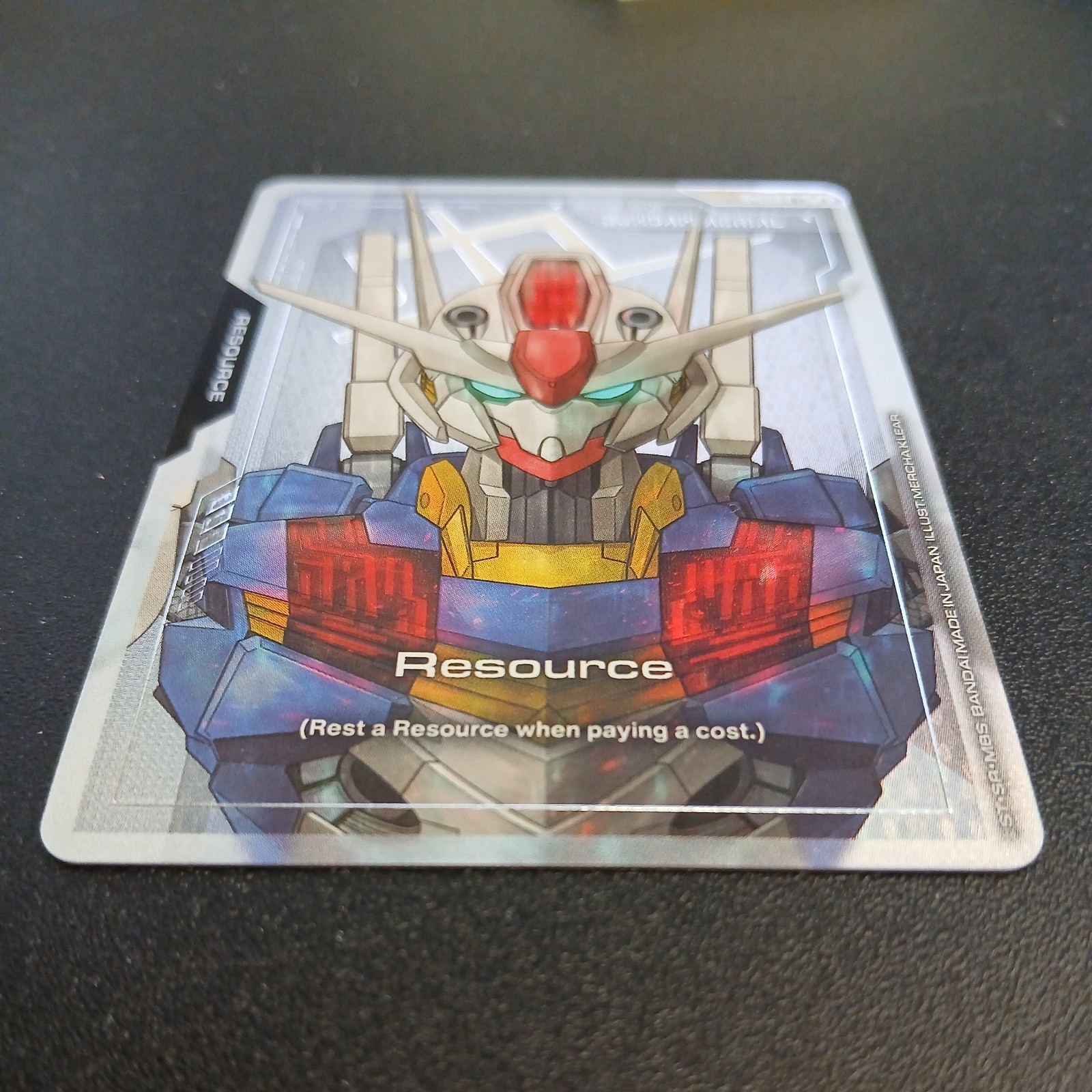 Gundam Aerial C+ Resource Card – Holo / Full Alt Art – Gundam TCG CCG Card Game