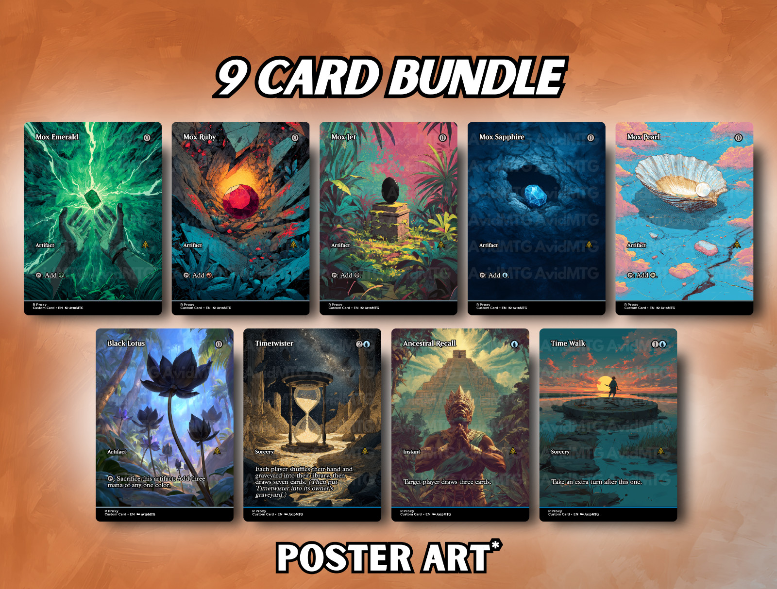 Power 9 – Custom Card Bundle