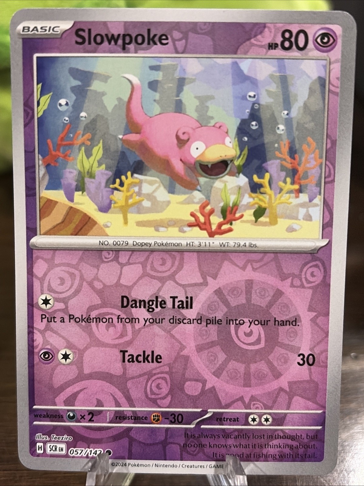 Slowpoke 057/142 Sv07: Stellar Crown Reverse Holo