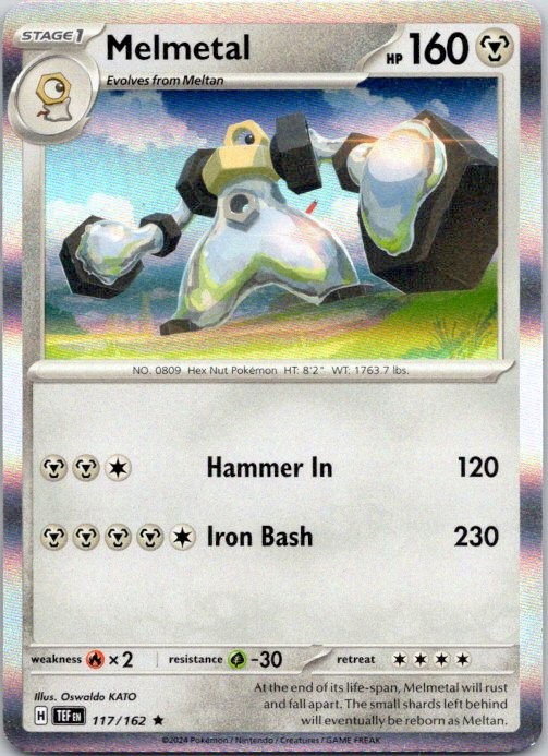 Melmetal SV05: Temporal Forces 117/162 NM Holo