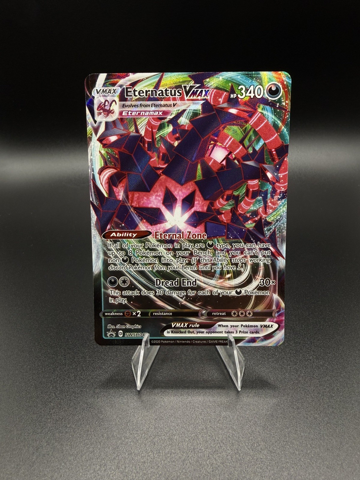 Eternatus vmax 117/189 Sword Shield Darkness Ablaze