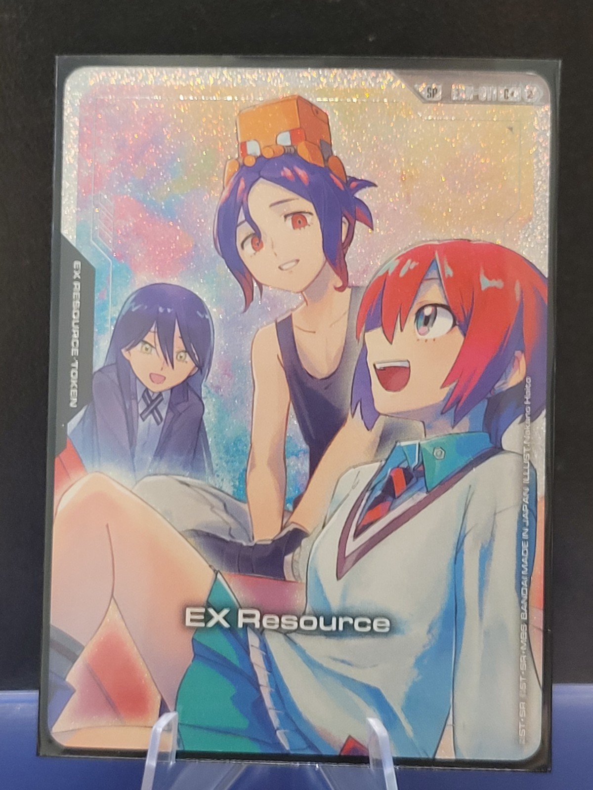 Gundam Card Game GD05 Freedom Ascension SP EXR-011 EX Resource C+ -NM