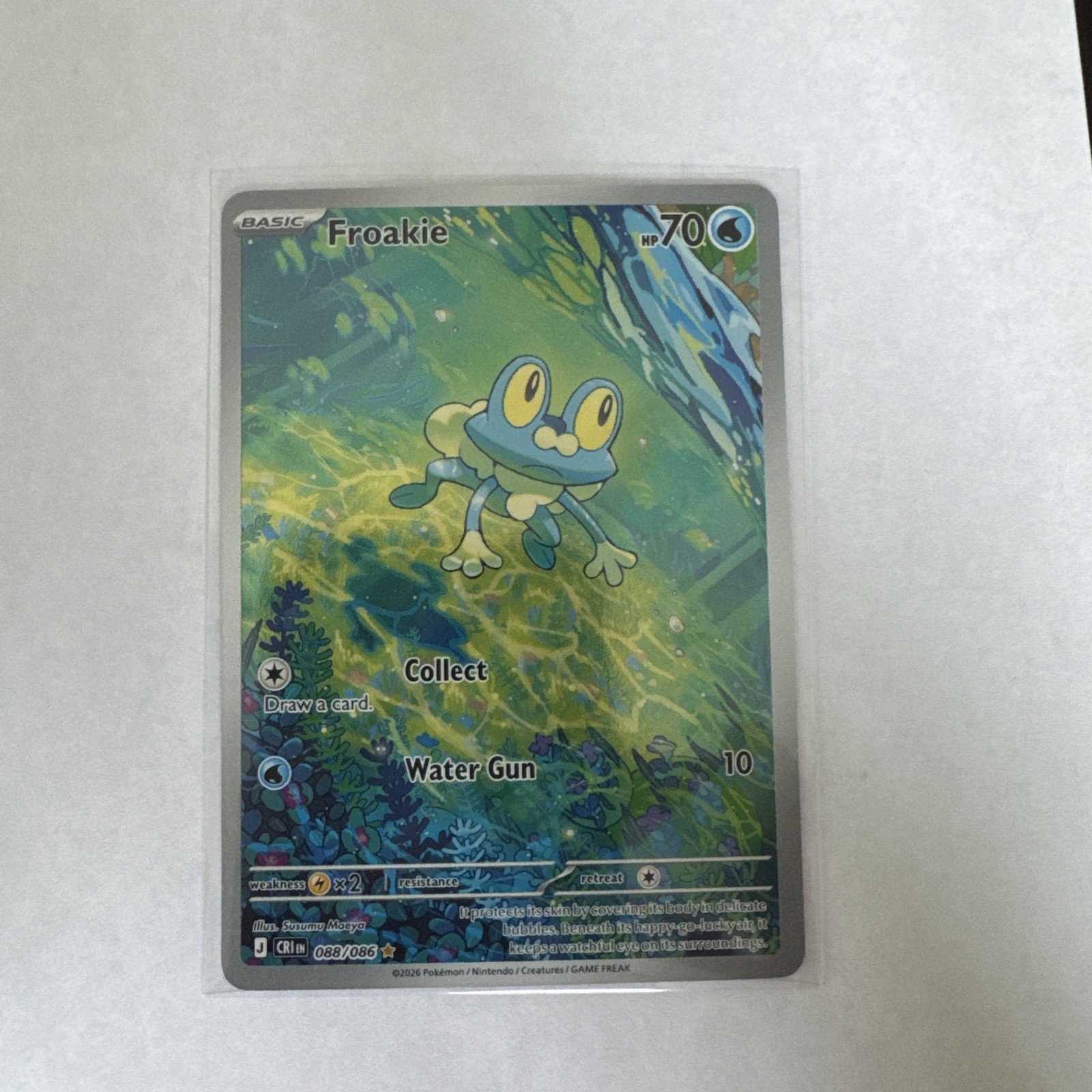 Pokemon TCG Froakie 088/086 Chaos Rising