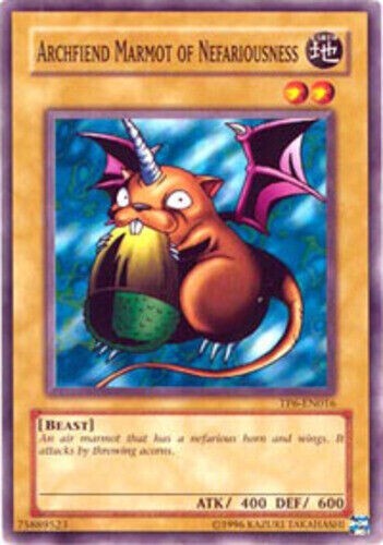 YUGIOH Archfiend Marmot of Nefariousness TP6-EN016 NM