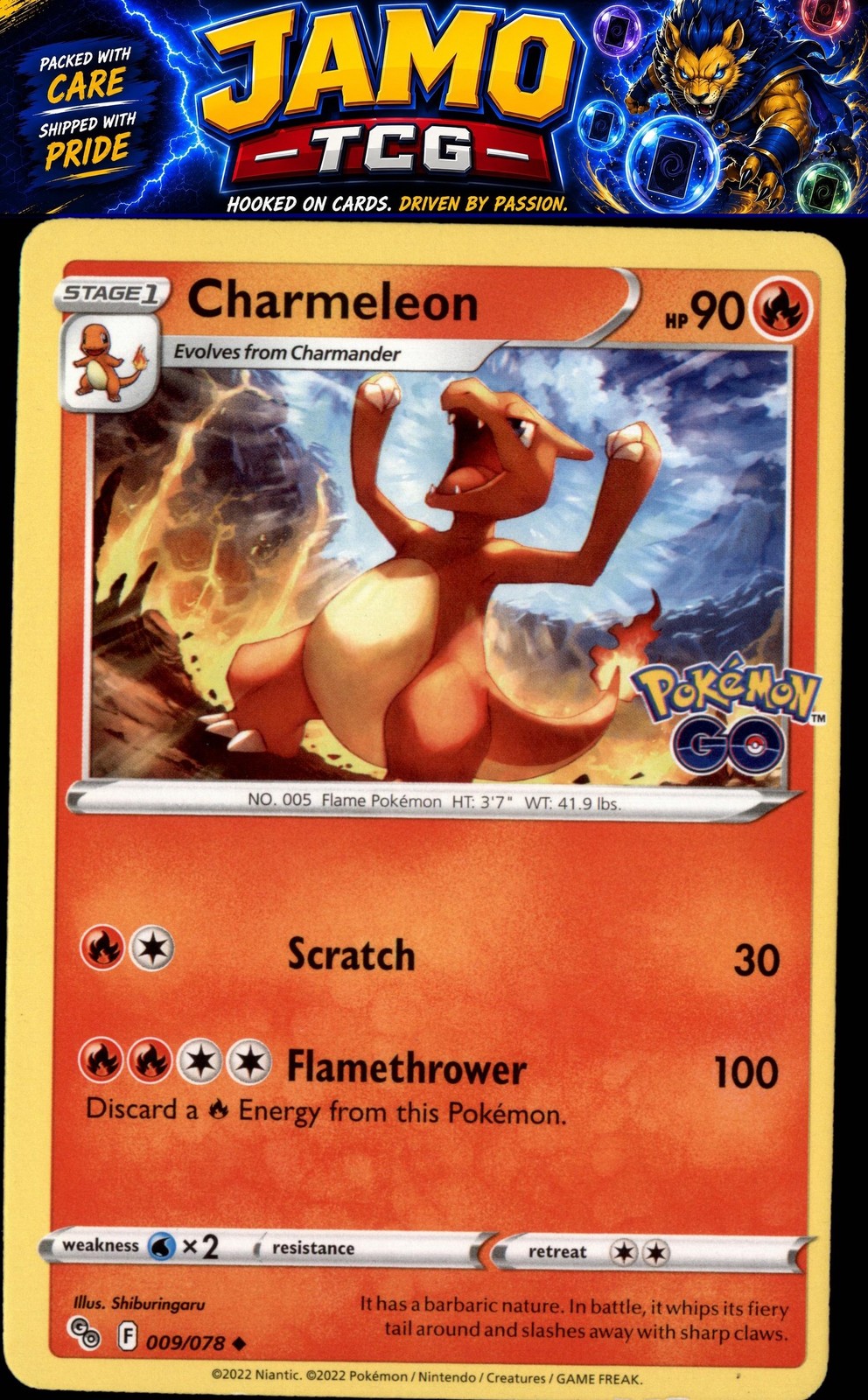 Pokemon GO #009/078 Charmeleon