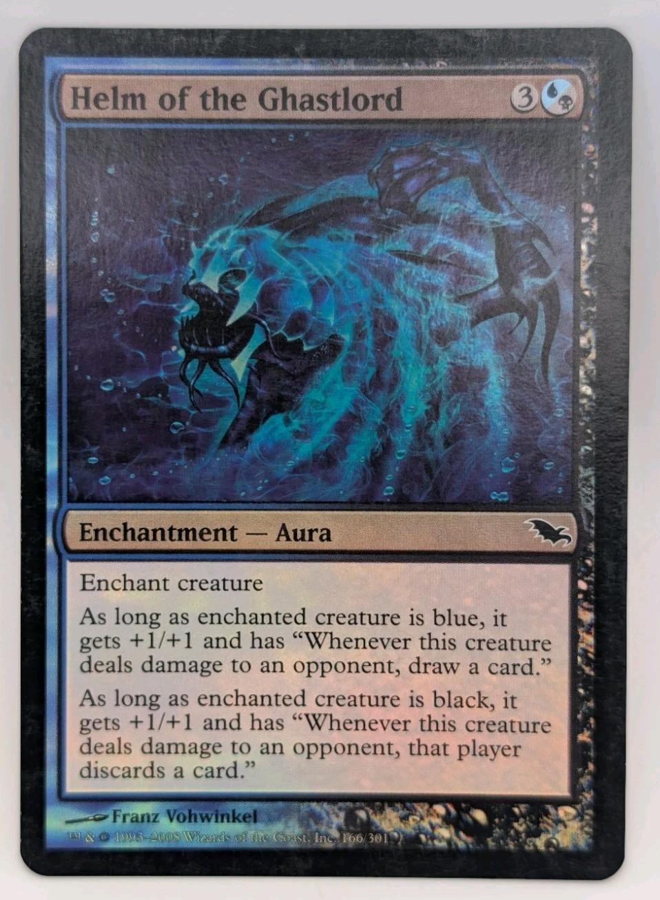 Helm of the Ghastlord FOIL NM/LP [Shadowmoor] Mtg Magic The Gathering