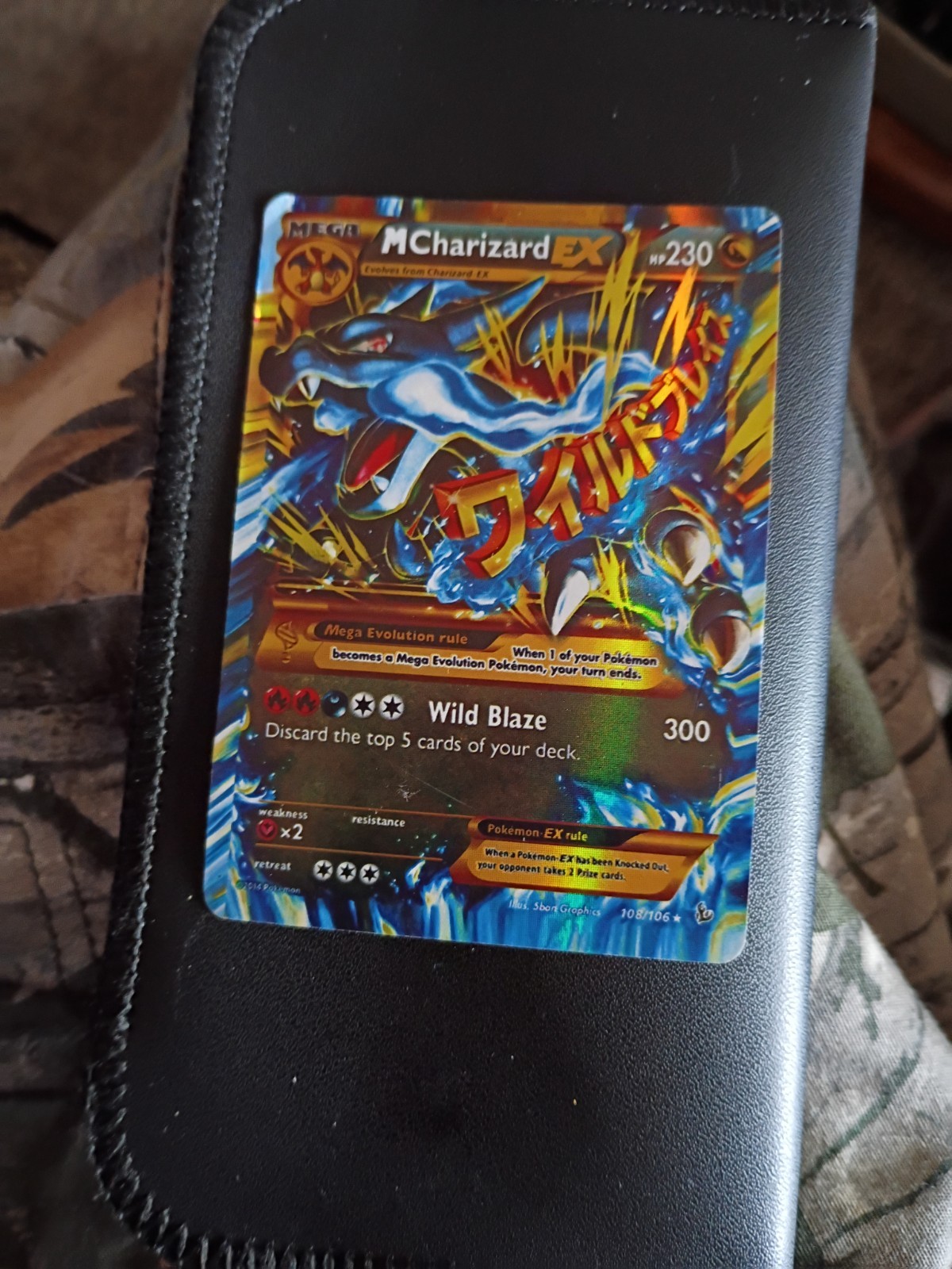 Pokemon M Charizard EX Flashfire 108/106 Ultra Rare Holo Mega 230 HP English