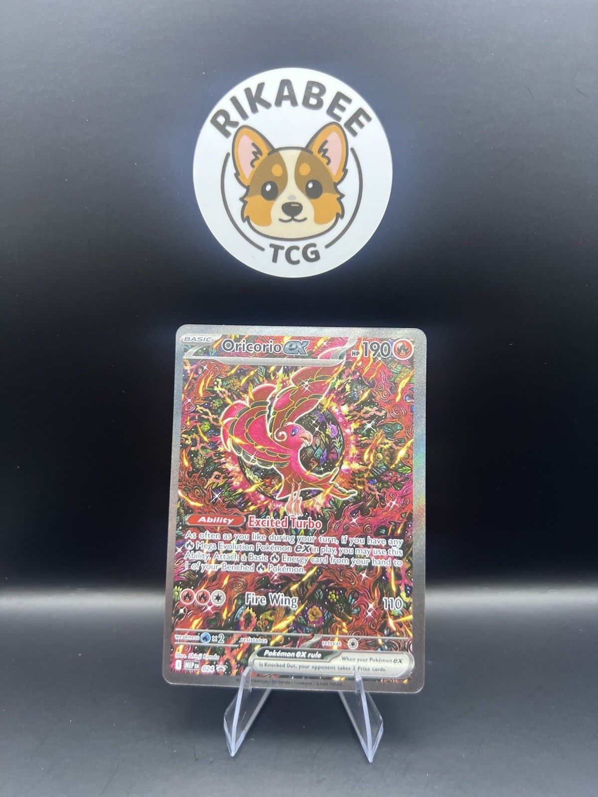 Oricorio ex 024 Me: Mega Evolution Promo Holo