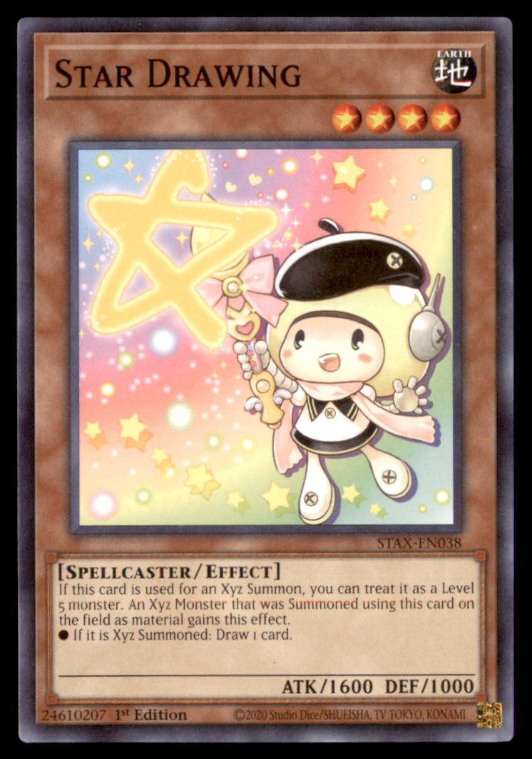 Yu Gi Oh! Star Drawing STAX EN038 STAX 1st Edition Regular